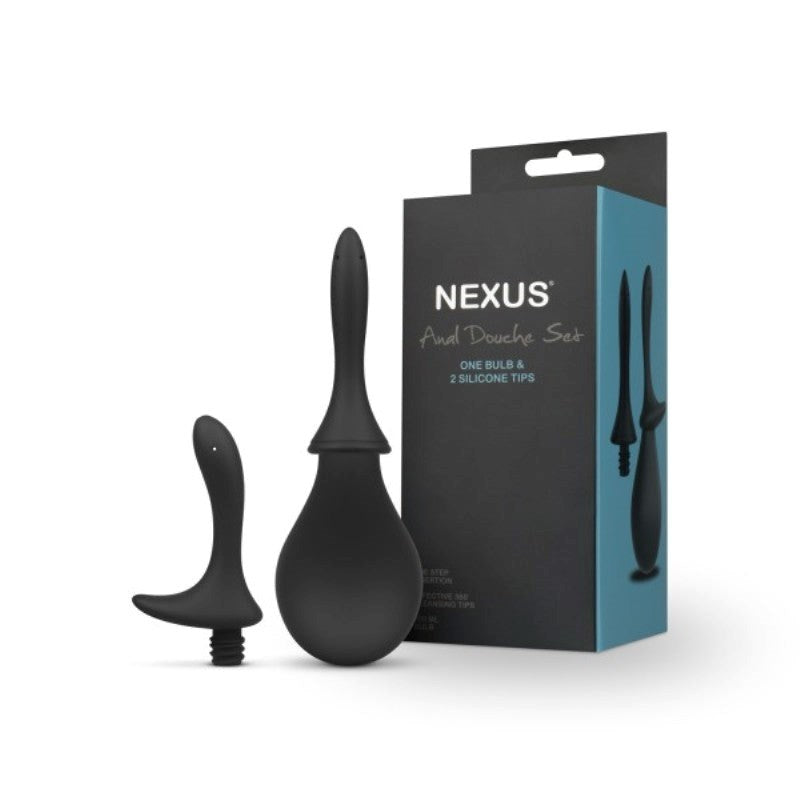 Nexus Anal Douche Set Black Anal Cleansing