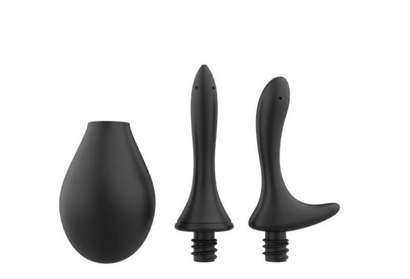 Nexus Anal Douche Set Black Anal Cleansing