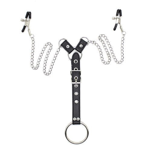 Nipple Clamps And Cock Ring Cock Rings