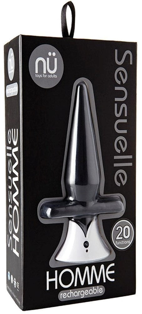 Nu Sensuelle Homme Rechargeable Butt Plug Butt Plugs