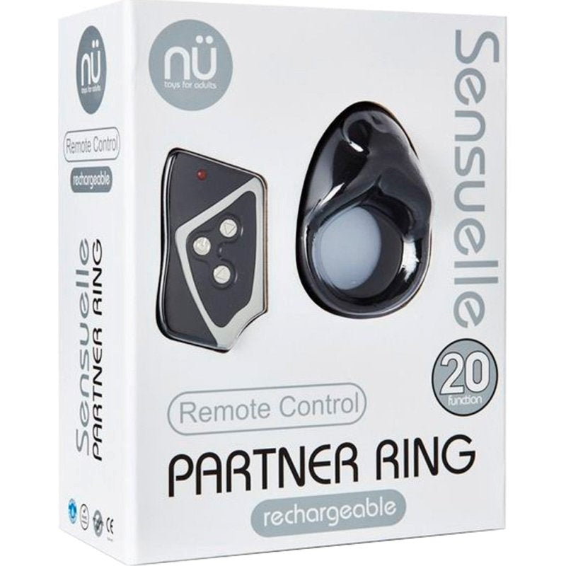 Nu Sensuelle Remote Control Partner Ring Cock Rings