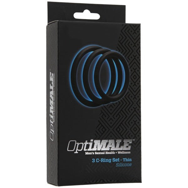 Optimale 3 C Ring Set Thin Cock Ring Sets