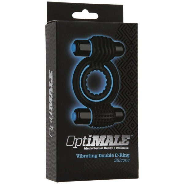 Optimale Vibrating Double C Ring Cock Rings