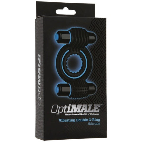 Optimale Vibrating Double C Ring - Cock Rings