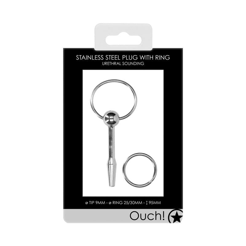 OUCH! Urethral Sounding - Metal Plug Penis Plugs