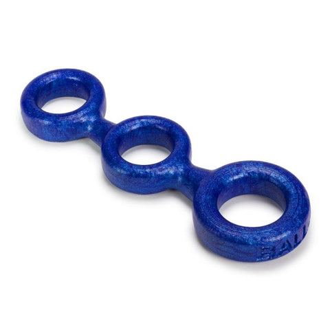 Oxballs 3-Ball Cock Ring With 2 Ball Stretchers - Cock Rings