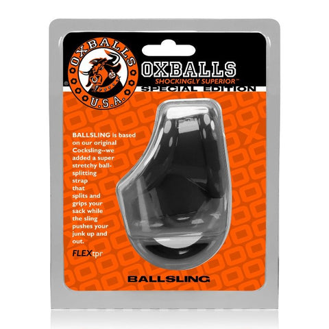 Oxballs Ballsling Ball Split Sling - Cock Rings