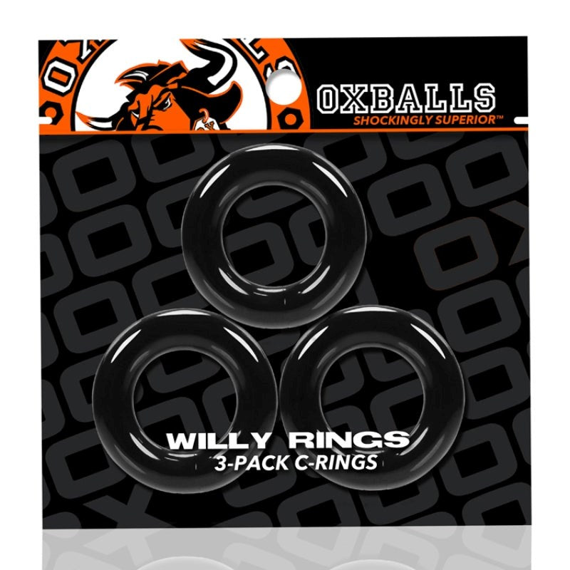 Oxballs Willy Rings 3 Pack Stretchy Cock Rings