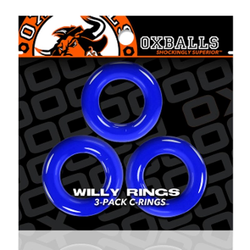 Oxballs Willy Rings 3 Pack Stretchy Cock Rings