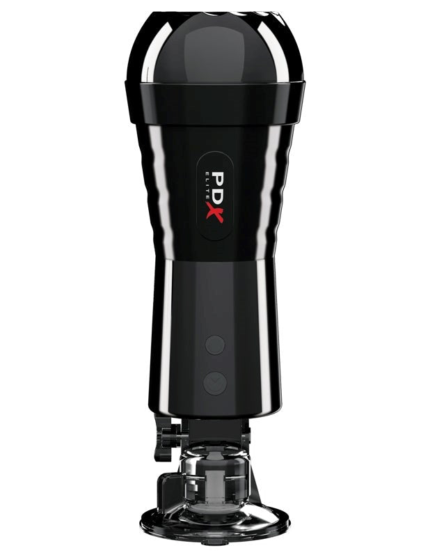 PDX Elite Cock Compressor Vibrating Stroker Masturbators and Strokers