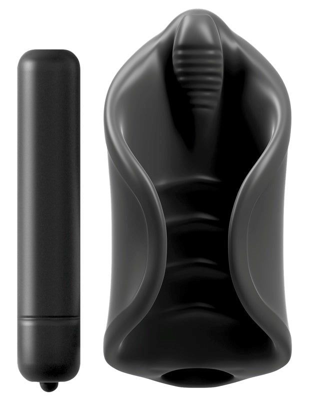 PDX Elite Vibrating Silicone Stimulator Masturbators and Strokers