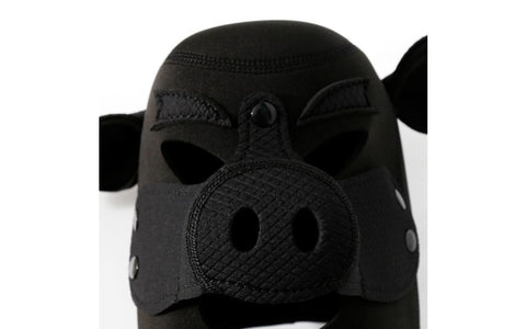 Daytona BDSM Play Neoprene Pig Mask - Bondage Hoods