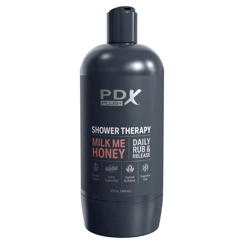 PDX Plus Shower Therapy - Milk Me Honey Realistic Butts And Vaginas