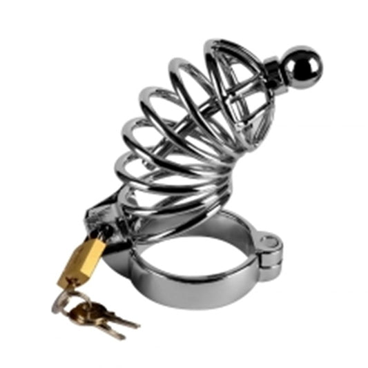 Penetration Metal Chastity Cage - Male Chastity