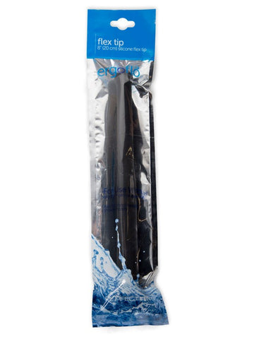 Perfect Fit Ergoflo 8 Inch Flex Tip Enema Black - Enemas and Douches