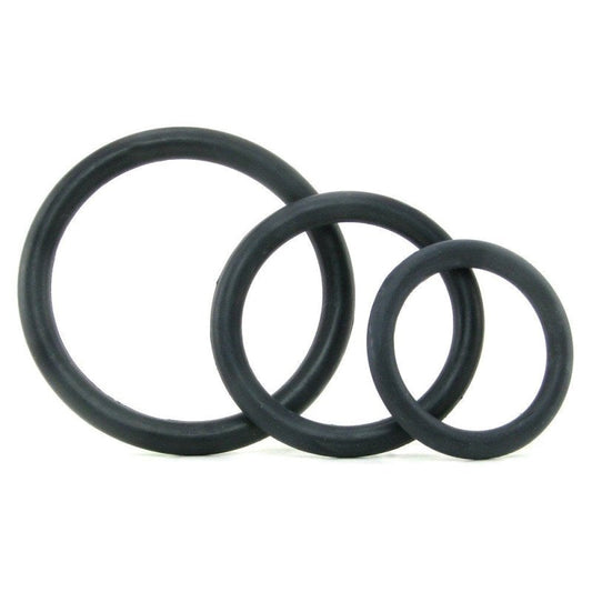 Perfect Fit Silicone 3 Ring Kit - Cock Rings