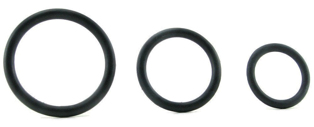 Perfect Fit Silicone 3 Ring Kit Cock Rings