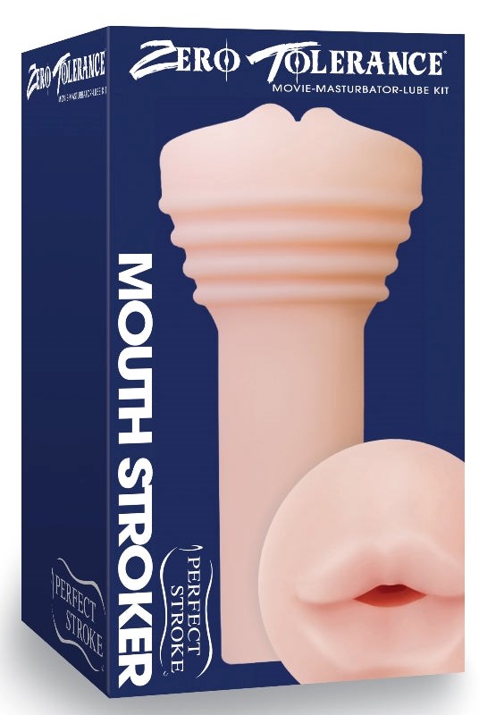 Zero Tolerance Perfect Stroke Replacement Sleeve Mouth Flesh Masturbators and Strokers