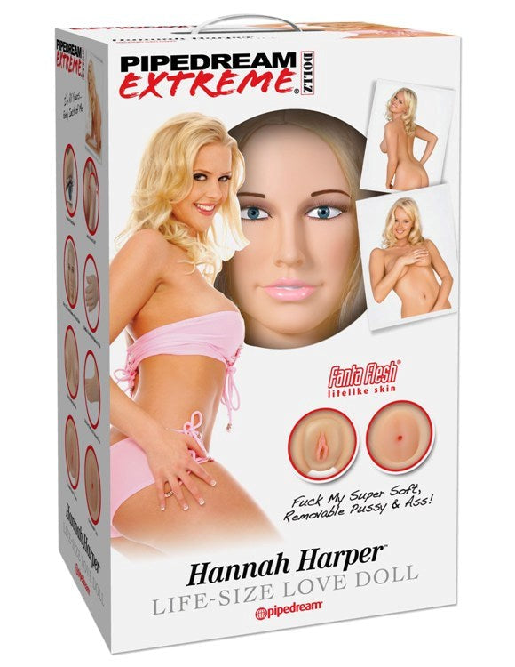 Pipedream Extreme Dollz Hannah Harper Masturbators and Strokers