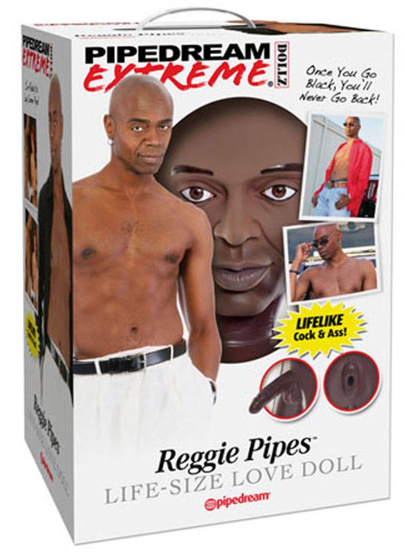 Pipedream Extreme Dollz Reggie Pipes Life-Size Love Doll Masturbators and Strokers