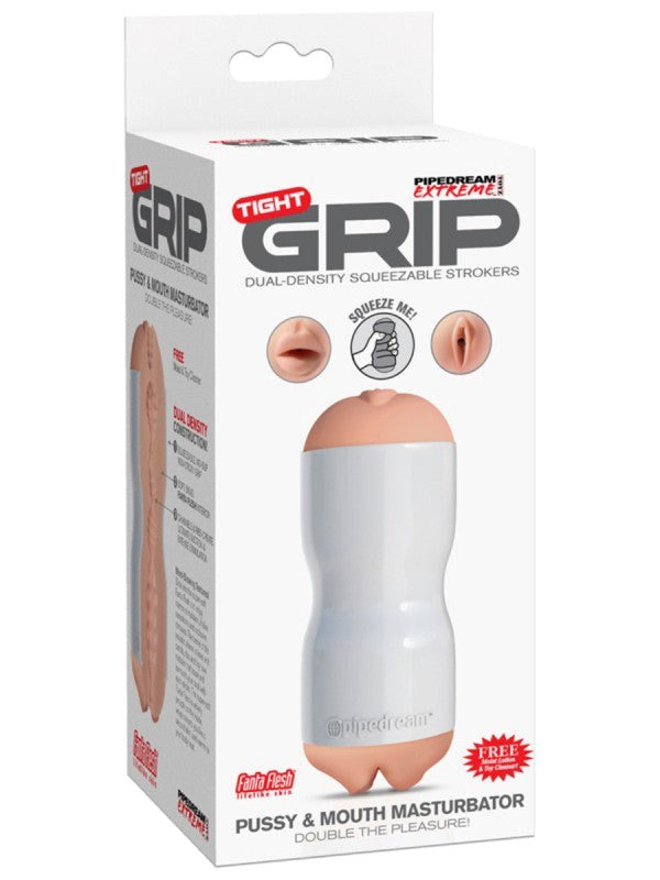 Pipedream Extreme Tight Grip Pussy and Mouth Masturbators and Strokers