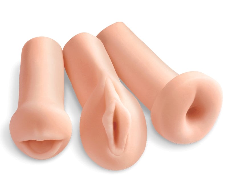 Pipedream Extreme Toyz All 3 Holes Masturbators and Strokers