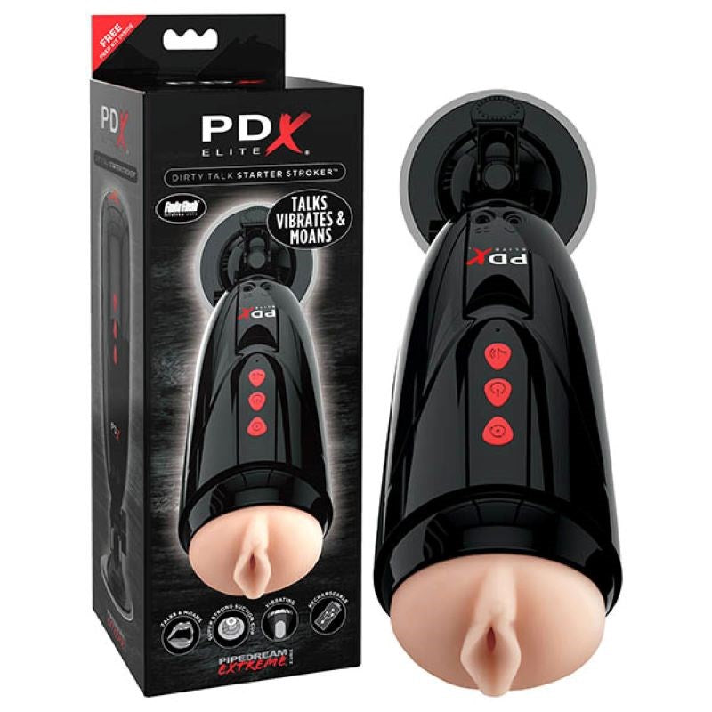 Pipedream Extreme Toyz Elite Dirty Talk Starter Stroker Realistic Butts And Vaginas