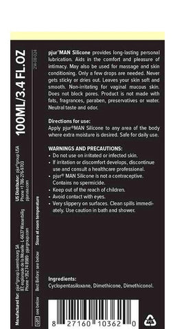 Pjur Man Basic Silicone Glide - Elevate Your Intimate Experiences - Silicone Based Lubes