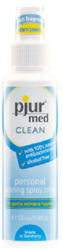 Pjur Med Clean Spray 100 ml Adult Toy Cleaner Adult Toy Cleaner