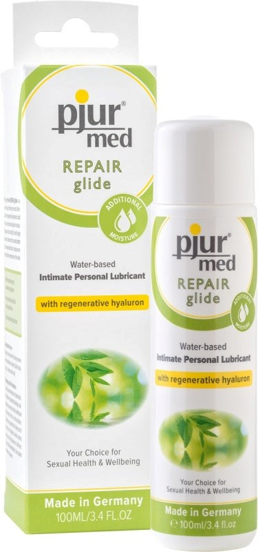 Pjur Med Repair Glide - Soothing Intimate Lubricant with Extra Moisture - Water Based Lubes