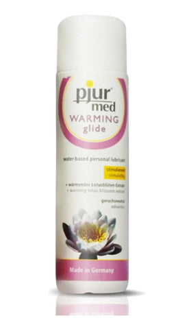 Pjur Med WARMING Glide - Water Based Lubes
