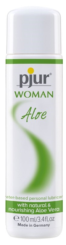 Pjur Woman Aloe Water-Based Personal Lubricant 100ml - Water Based Lubes