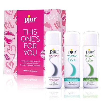 Pjur Woman Selection 3 x 30ml - Water Based Lubes