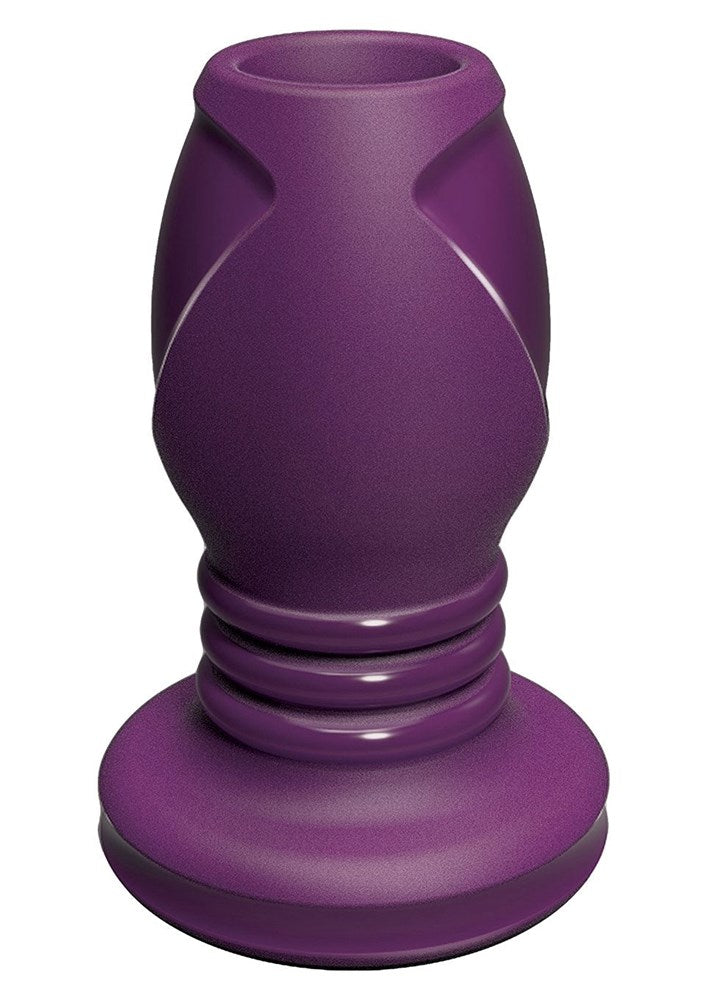 Platinum Premium Silicone The Stretch Medium Purple Butt Plugs