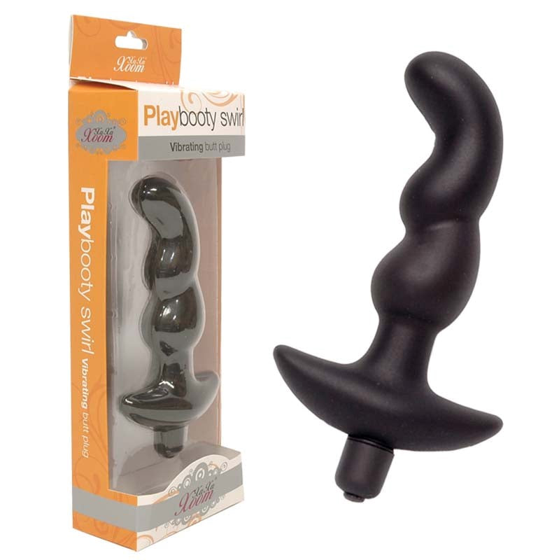 Play Booty Swirl Vibrating Butt Plug Prostate Toys