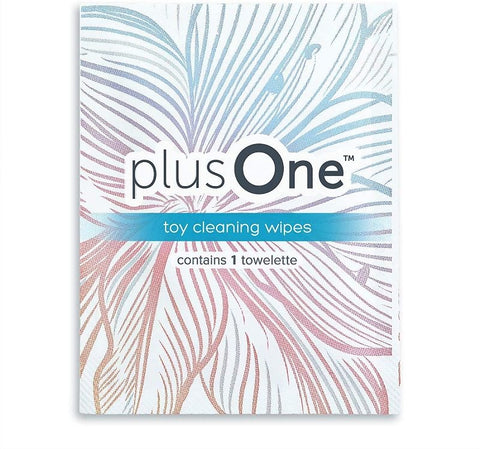 PlusOne Toy Cleaning Wipes - Adult Toy Cleaner