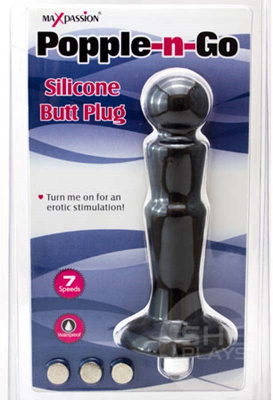 Popple-n-Go Silicone Butt Plug Butt Plugs