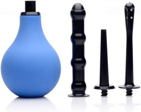 Premium One Way Valve Anal Douche Set - Anal Cleansing