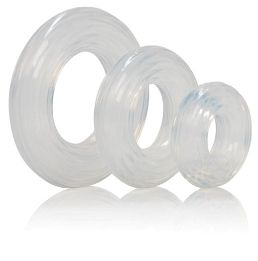 Premium Silicone Ring Set Stretchy Cock Rings