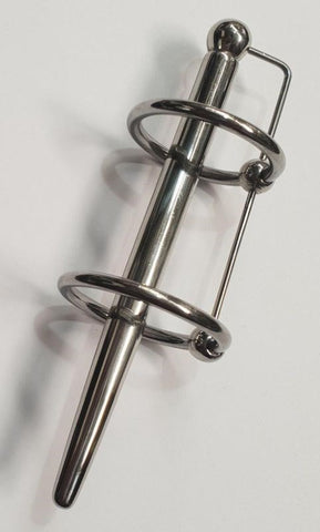 Prince Albert Plug & Dual Glans Cock Ring - Penis Plugs