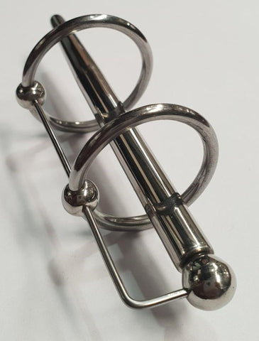 Prince Albert Plug & Dual Glans Cock Ring - Penis Plugs