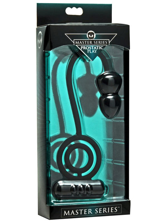 Prostatic Play Voyager I Vibrating Cock Ring and Anal Stim - Cock Rings