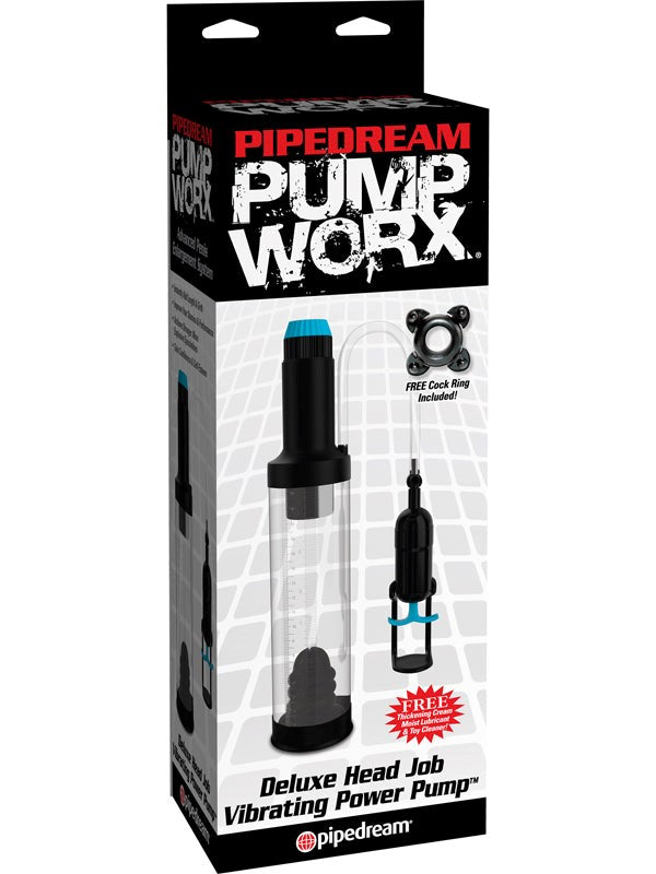 Pump Worx Deluxe Head Job Vibrating Pump Pumps, Extenders and Sleeves