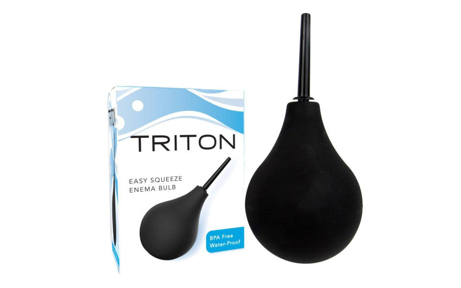 Shibari Triton Easy Squeeze Enema Bulb Enemas and Douches