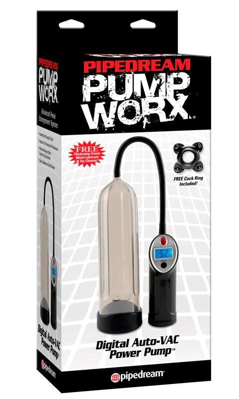 Pump Worx Digital AutoVac Power Pump Pumps, Extenders and Sleeves