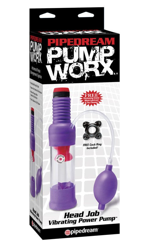 Pump Worx Head Job Vibrating Power Pump Pumps, Extenders and Sleeves