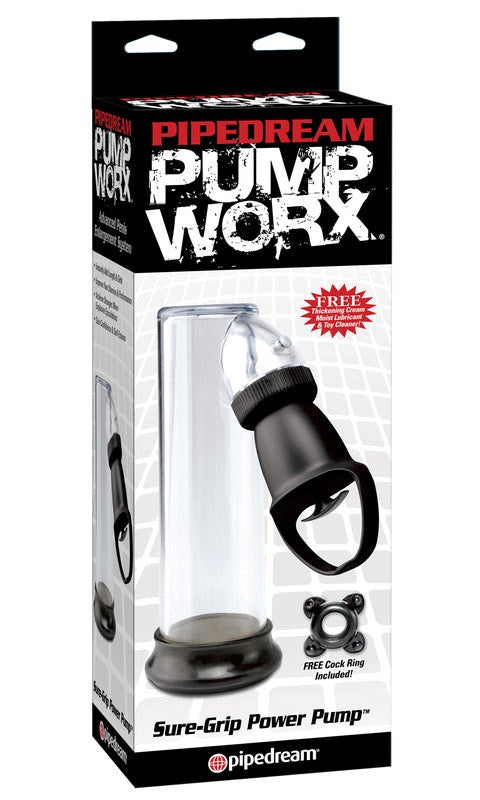 Pump Worx Sure-Grip Penis Enlargement Power Pump Pumps, Extenders and Sleeves