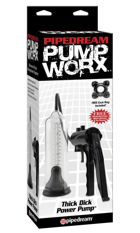 Pump Worx Thick Dick Power Pump Pumps, Extenders and Sleeves