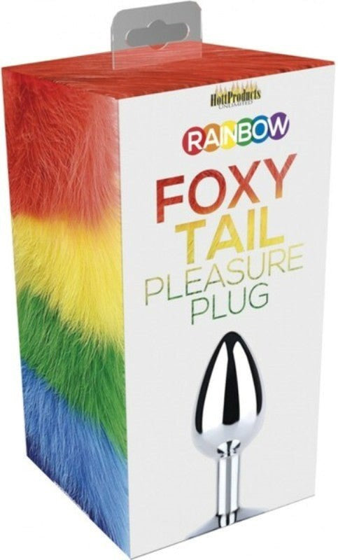 Rainbow Foxy Tail Butt Plug Butt Plugs