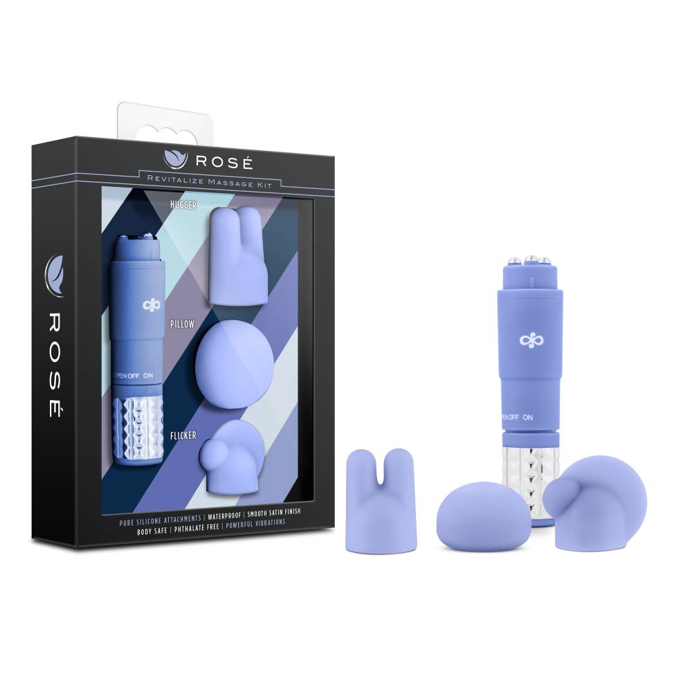 Rose Revitalize Silicone Adult Massage Kit Sex Kits